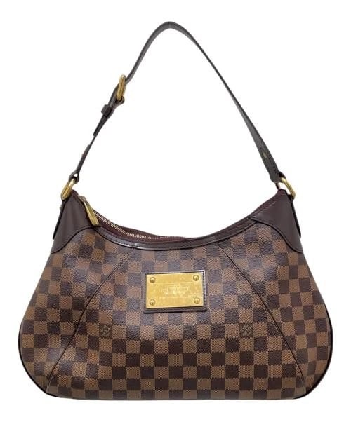 LOUIS VUITTON THAMES GM SHOULDER BAG: LOUIS VUITTON Thames GM Shoulder Bag Brand: LOUIS VUITTON Type: Handbag Material: Damier Canvas Color: Brown Size: H:26cm / W:32cm / D:5.5cm Accessories: None Accessories Notice: When purch
