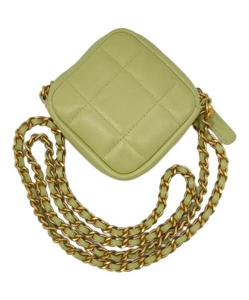 CHANEL CHAIN SHOULDER POUCH LAMBSKIN - 2