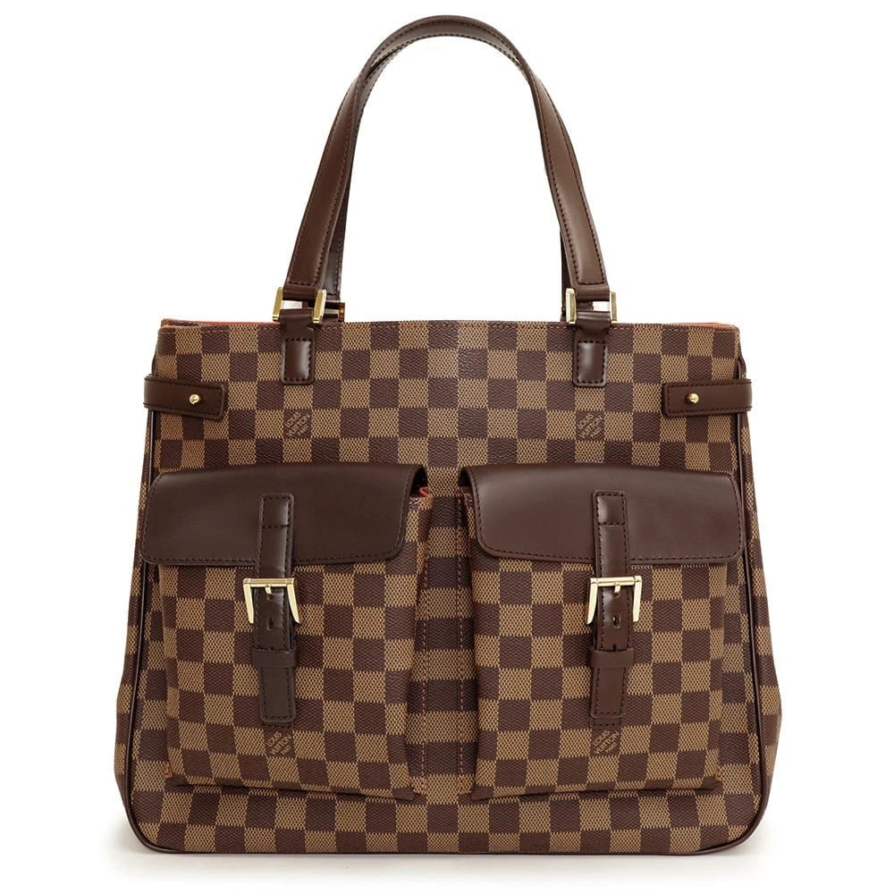 LOUIS VUITTON UZES TOTE BAG DAMIER: LOUIS VUITTON Uzes Tote Bag Damier Brand: LOUIS VUITTON Type: Handbag Material: Damier Color: Brown Size: W:35cm x H:29cm x D:11cm Handle: 46cm Accessories: None Accessories Notice: When p