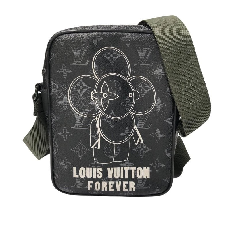LOUIS VUITTON DANUBE PM VIVIENNE LIMITED BLACK ECLIPSE SHOULDER BAG: LOUIS VUITTON Danube PM Vivienne Limited Black Eclipse Shoulder Bag Brand: LOUIS VUITTON Type: Handbag Material: Eclipse Color: black Size: W: 16cm / H: 21cm / D: 7cm Accessories: None Accessories