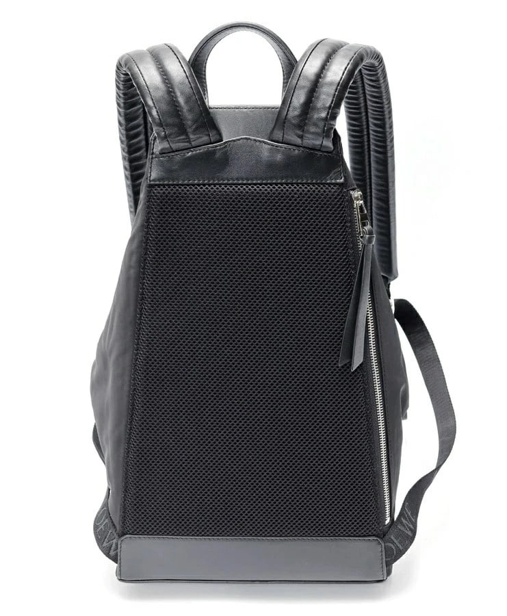 LOEWE CONVERTIBLE BACKPACK SMALL NYLON BLACK - 3
