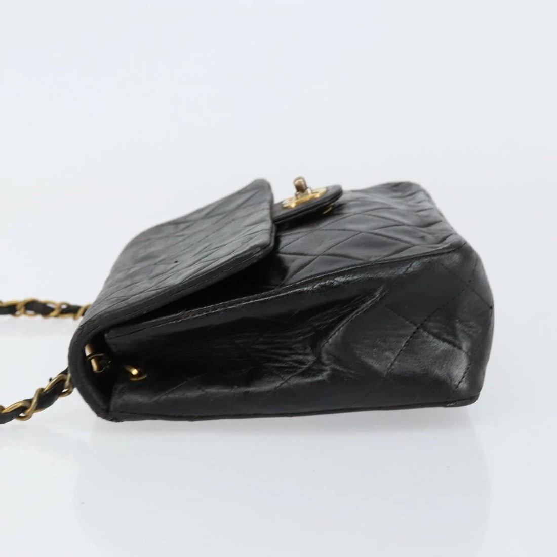 CHANEL MINI MATELASSE CHAIN SHOULDER BAG - 4