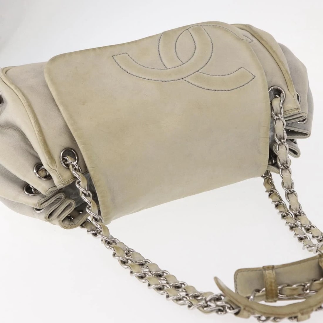 CHANEL COCO MARK CHAIN SHOULDER BAG - 6
