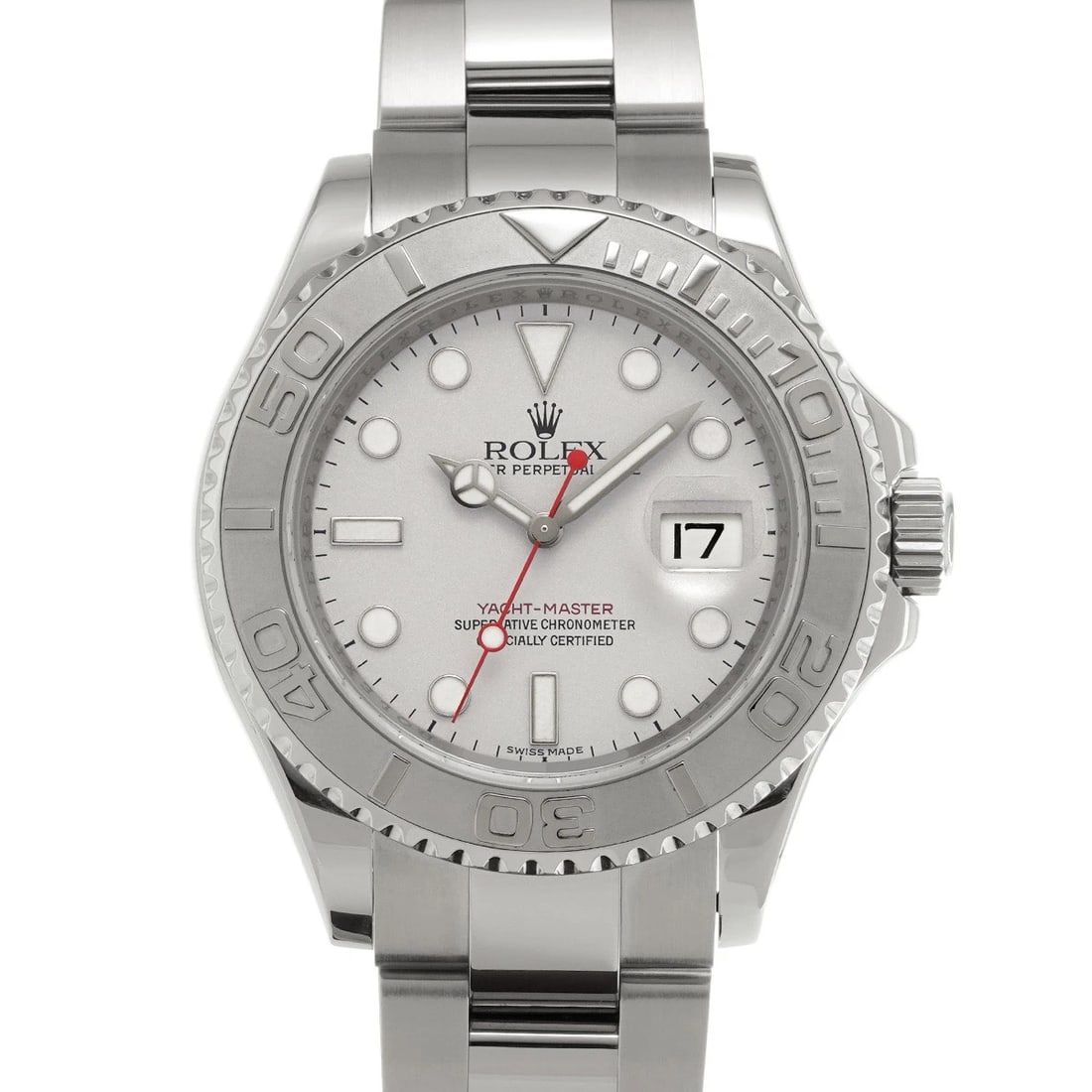 ROLEX YACHT MASTER GRAY WATCH: ROLEX Yacht Master gray Watch Brand: ROLEX Type: Wristwatch Material: Band Material Stainless steel, Case Material Stainless steel Color: Dial Color gray Size: ??Case? H/about 40mm W/about 40mm D/abou