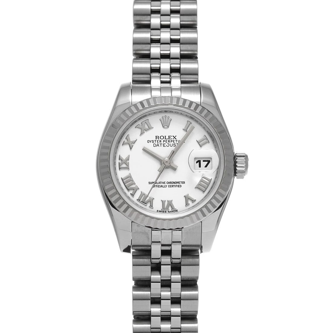 ROLEX DATEJUST WHITE WATCH: ROLEX Datejust white Watch Brand: ROLEX Type: Wristwatch Material: Band Material Stainless steel, Case Material Stainless steel Color: Dial Color white Size: ??Case? H/about 26mm W/about 26mm D/about 