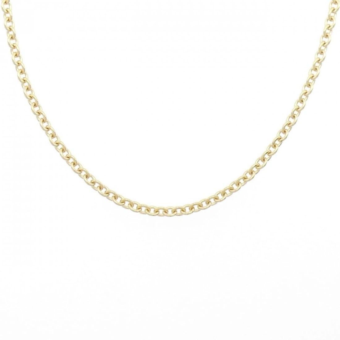 BVLGARI 750YG NECKLACE: Bvlgari 750YG Necklace Brand: BVLGARI Type: Necklace Material: 750 yellow gold, Color: yellow gold Size: 42cm Actual Size Chain maximum width approx.: 2.7mm Accessories: None Accessories Notice: When