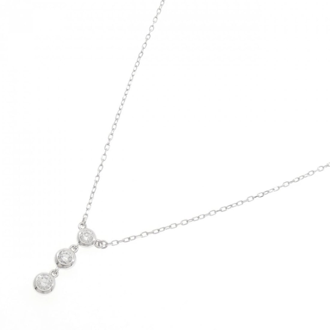 MIKIMOTO DIAMOND NECKLACE - 2