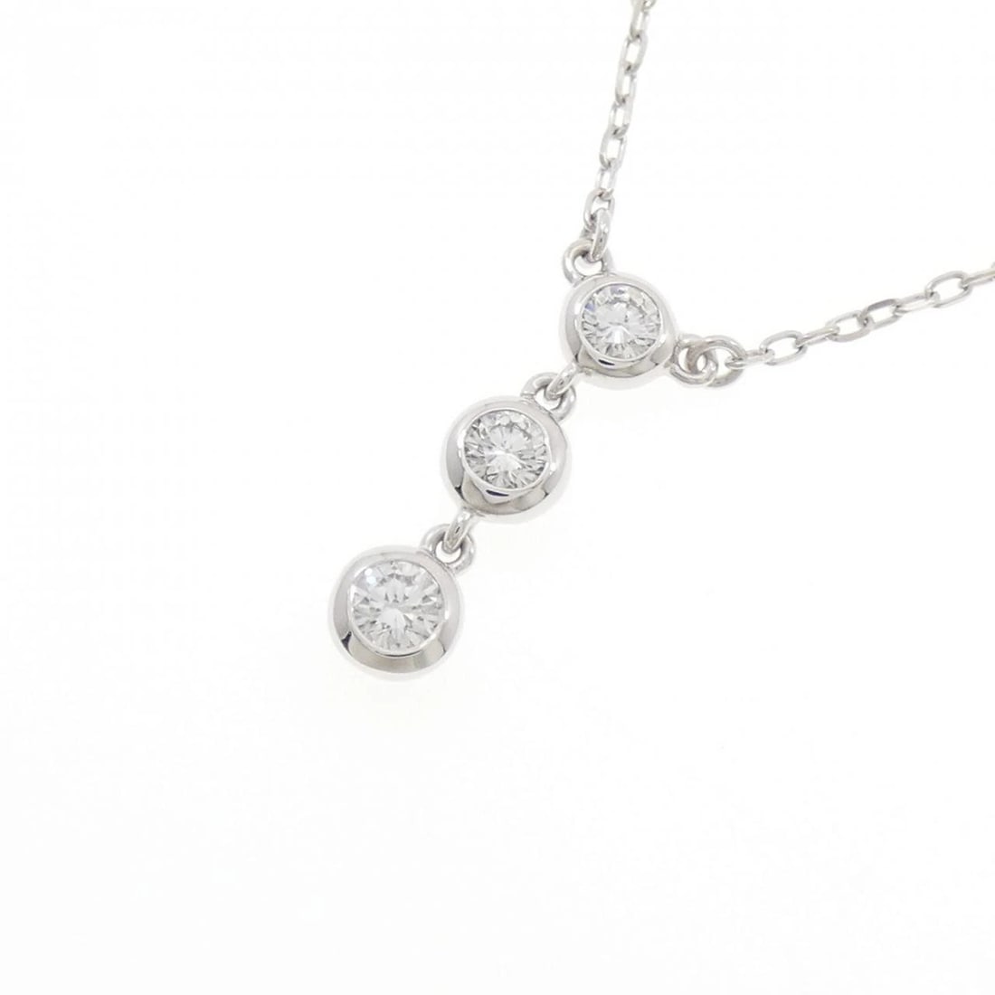 MIKIMOTO DIAMOND NECKLACE - 3