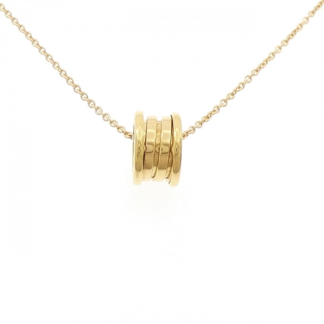BVLGARI B.ZERO1 NECKLACE: Bvlgari B.zero1 Necklace Brand: BVLGARI Type: Necklace Material: 750 yellow gold, Color: yellow gold Size: 41cm Actual Size Pendant length approx. x width approx.: 14.7mmx9.0mm Chain maximum width app