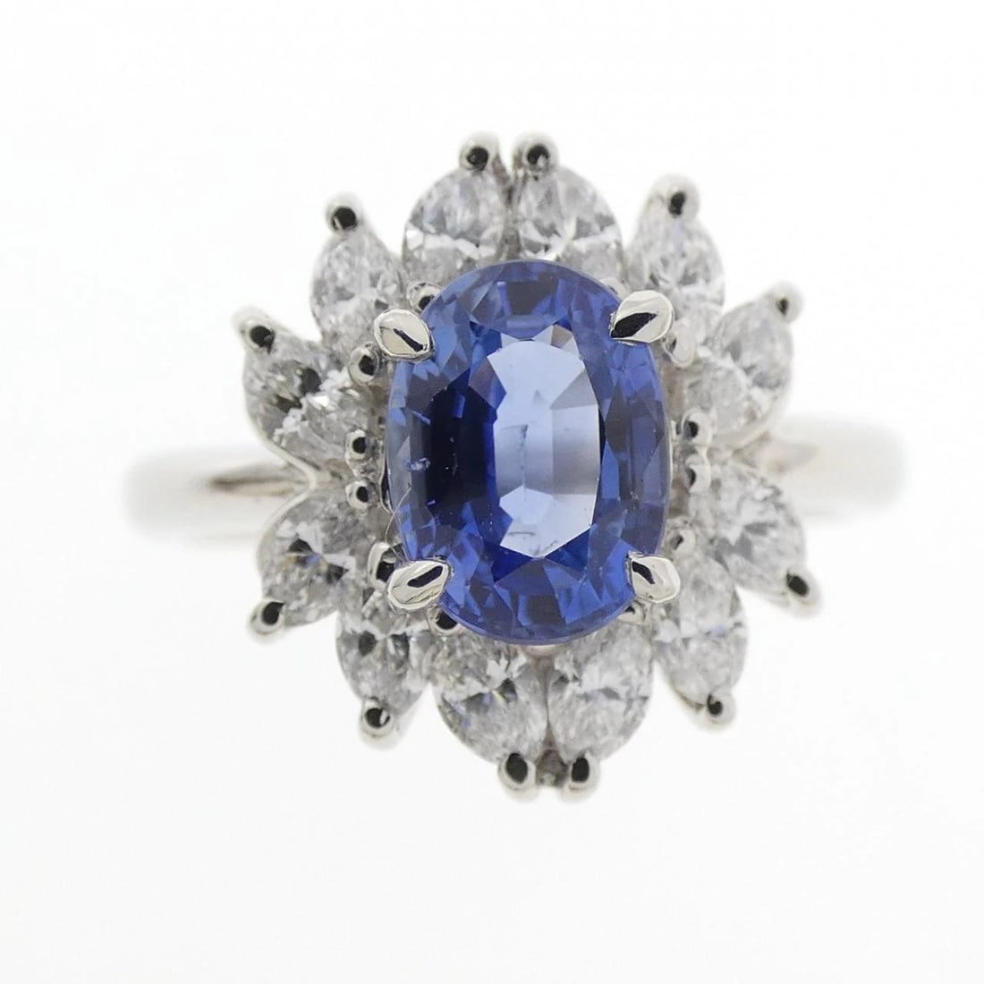 PT900 SAPPHIRE RING - 2