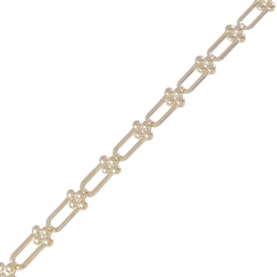K18YG BRACELET: K18YG bracelet Brand: Unbranded Type: Bracelet Material: 18K Yellow Gold, Color: Yellow Gold Size: Actual Size Max width approx: 5.2mm Size 18.5-24cm Accessories: None Accessories Notice: When