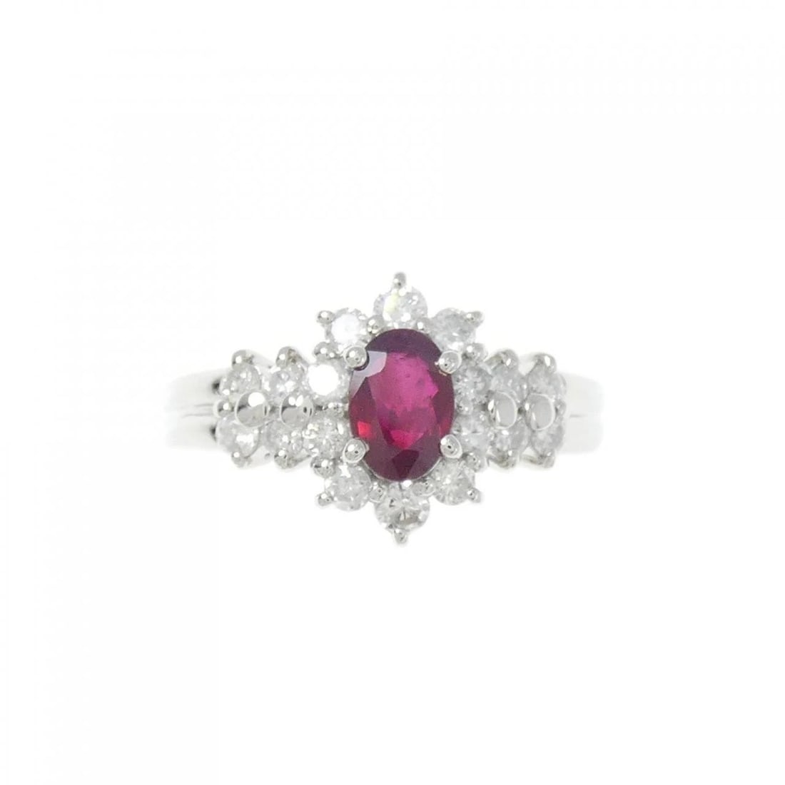 PT900 RUBY RING - 2