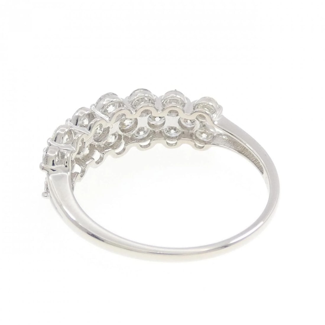 K18WG DIAMOND RING - 3