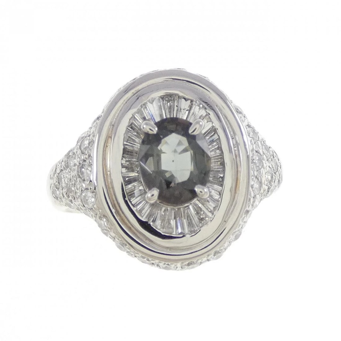 PT900 SAPPHIRE RING - 2