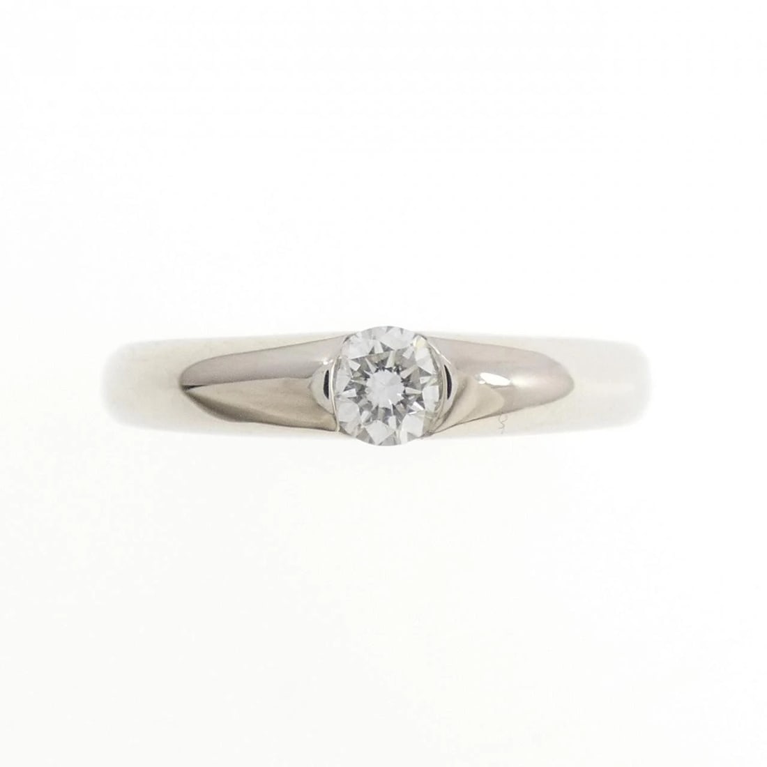 PT900 SOLITAIRE DIAMOND RING - 2