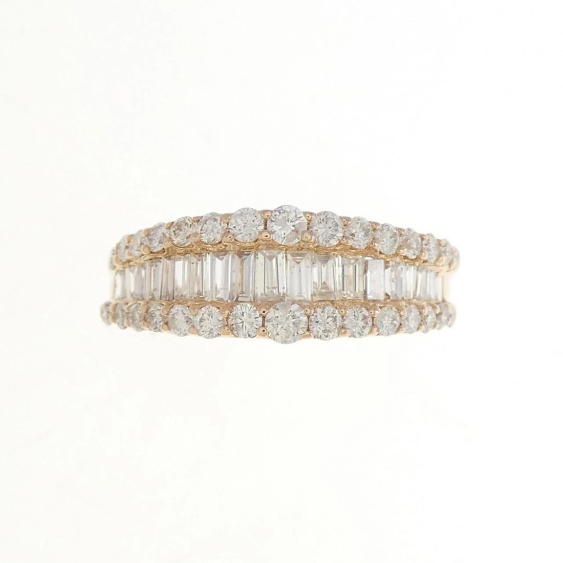 K18PG DIAMOND RING - 2