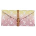LOUIS VUITTON MONOGRAM ETOUI 6 PAILLES POUCH PINK: LOUIS VUITTON Monogram Etoui 6 Pailles Pouch Pink Brand: LOUIS VUITTON Type: Pouch Material: Monogram Canvas Color: Pink Size: W8.3 x H3.9inch(Approx) Accessories: None Accessories Notice: