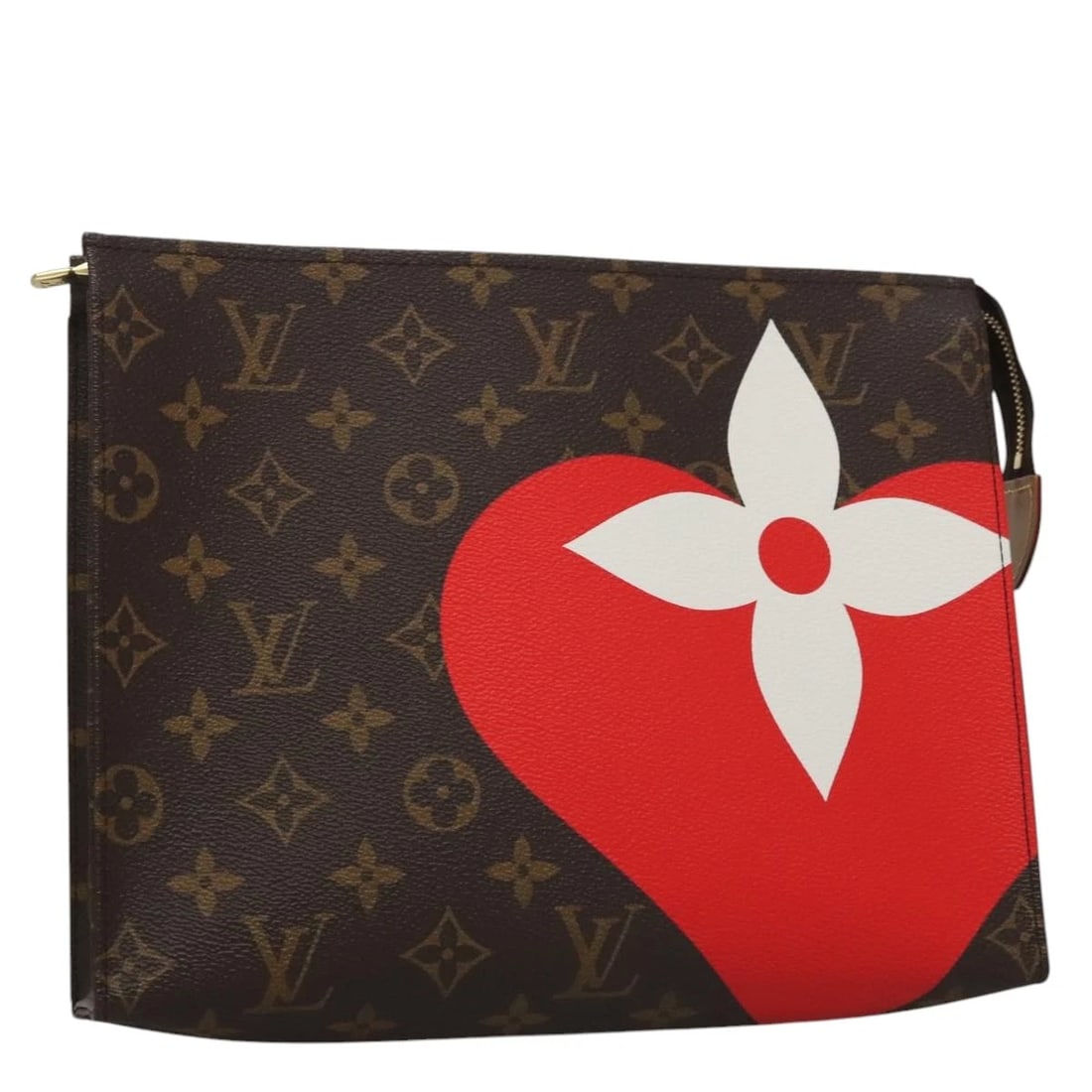 LOUIS VUITTON MONOGRAM GAME ON POCHE TOILETTE 26 POUCH: LOUIS VUITTON Monogram Game On Poche Toilette 26 Pouch Brand: LOUIS VUITTON Type: Pouch Material: Monogram Canvas Color: Monogram Size: W10.2 x H7.9 x D2.0inch(Approx) Accessories: None Ac