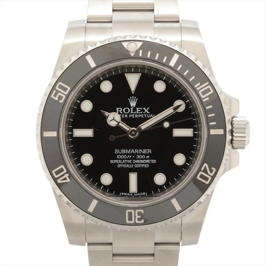 ROLEX SUBMARINER BLACK DIAL WATCH: Rolex Submariner Black Dial Watch Brand: Rolex Type: Wristwatch Material: SS Color: Dial Color Black Size: Case:W1.6 x H1.6inch / W40 x H40 Circumference of Wrist:6.9inch / 17.5 Accessories: None