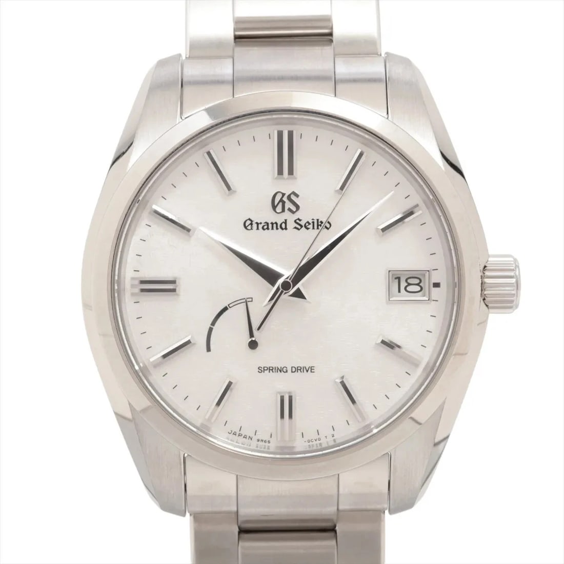 GRAND SEIKO HERITAGE COLLECTION SPRING DRIVE SILVER-FACE WATCH: Grand Seiko Heritage Collection Spring Drive Silver-Face Watch Brand: Grand Seiko Type: Wristwatch Material: SS Color: Dial Color silver Size: Case:W1.6 x H1.6inch / W40 x H46.6Circumference of Wrist:
