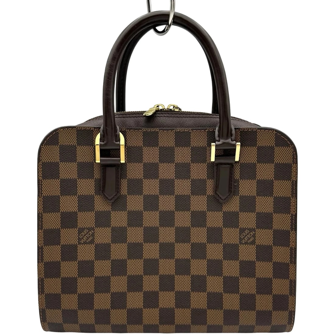 LOUIS VUITTON TRIANA HANDBAG: LOUIS VUITTON Triana Handbag Brand: LOUIS VUITTON Type: Handbag Material: Damier Canvas Color: brown Size: W: 26cm / H: 23cm / D: 13cm Accessories: None Accessories Notice: When purchasing