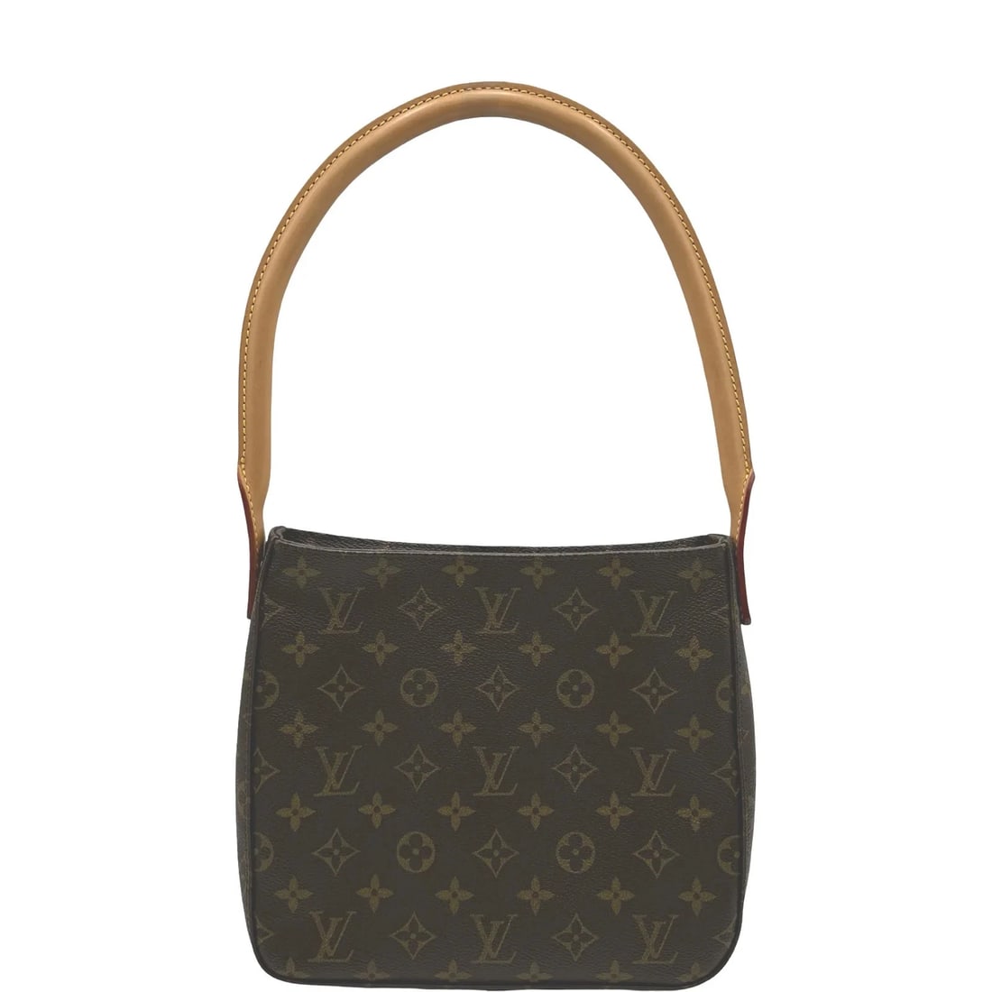 LOUIS VUITTON LOOPING MM SHOULDER BAG: LOUIS VUITTON Looping MM Shoulder Bag Brand: LOUIS VUITTON Type: Handbag Material: Monogram Color: brown Size: W: 23.5cm / H: 21cm / D: 10cm Accessories: None Accessories Notice: When purc