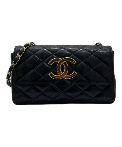 CHANEL DECA COCO MATELASSÉ 21 CHAIN SHOULDER BAG: CHANEL Deca Coco Matelassé 21 Chain Shoulder Bag Brand: CHANEL Type: Handbag Material: Lambskin Color: Black Size: H:12.0cm / W:21.0cm / D:4.0cm Accessories: None Accessories Notice: When