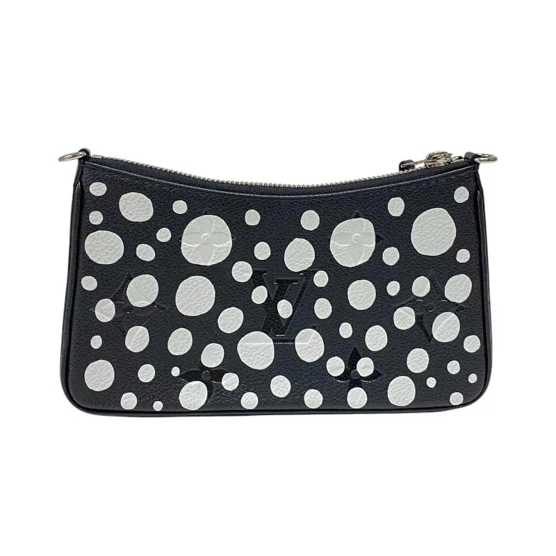 LOUIS VUITTON EASY POUCH ON STRAP SHOULDER BAG: LOUIS VUITTON Easy Pouch on Strap Shoulder Bag Brand: LOUIS VUITTON Type: Handbag Material: Monogram Empreinte Leather Color: Black / SV Hardware Size: W: 20cm / H: 11.5cm / D: 3.5cm Accessories: