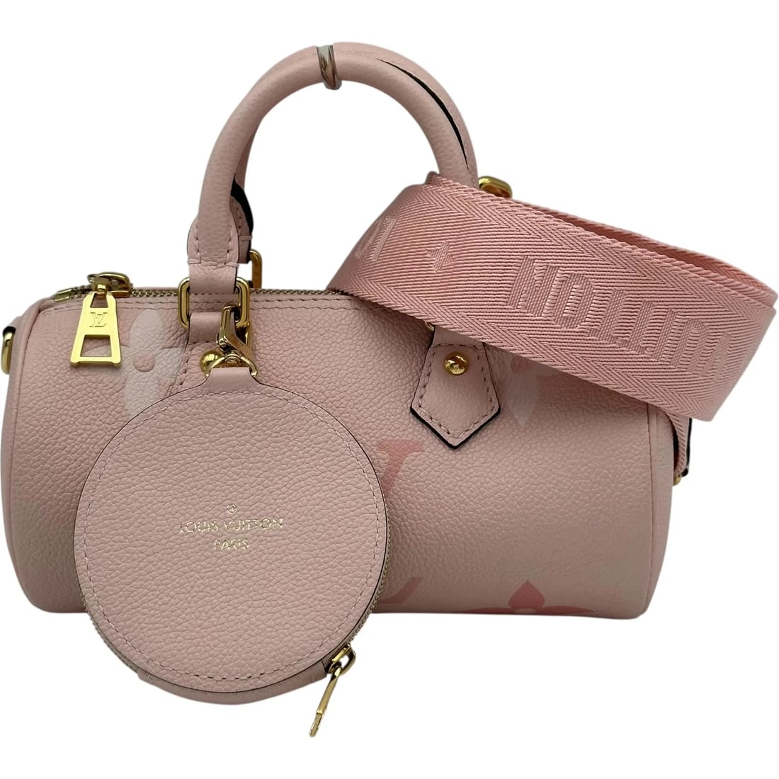 LOUIS VUITTON PAPILLON BB SHOULDER BAG: LOUIS VUITTON Papillon BB Shoulder Bag Brand: LOUIS VUITTON Type: Handbag Material: Monogram Empreinte Color: Buton Draw Size: W: 19cm / H: 10cm / D: 10cm Accessories: None Accessories Not