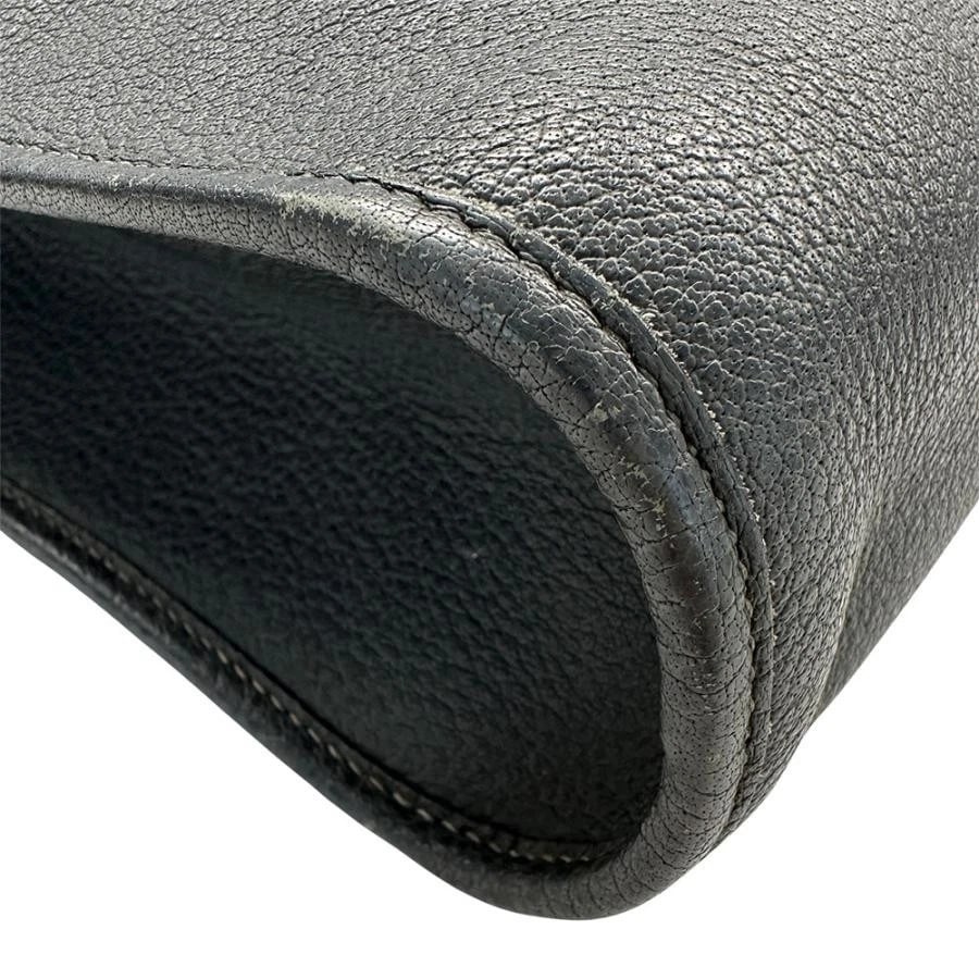 HERMES CABAS GM BUFFLE GRAPHITE - 4