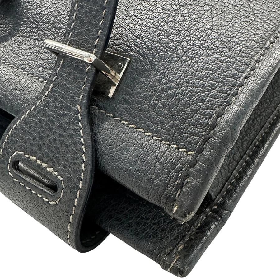 HERMES CABAS GM BUFFLE GRAPHITE - 6