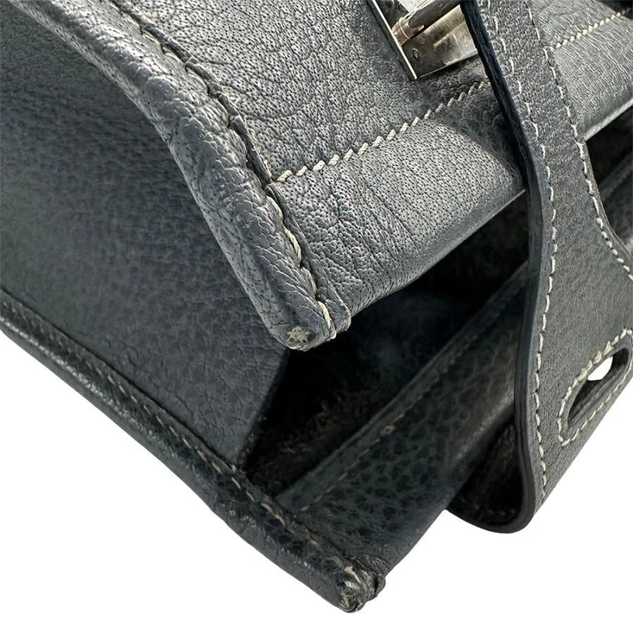 HERMES CABAS GM BUFFLE GRAPHITE - 7