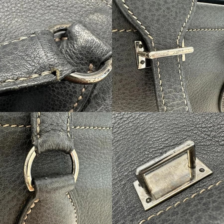 HERMES CABAS GM BUFFLE GRAPHITE - 8