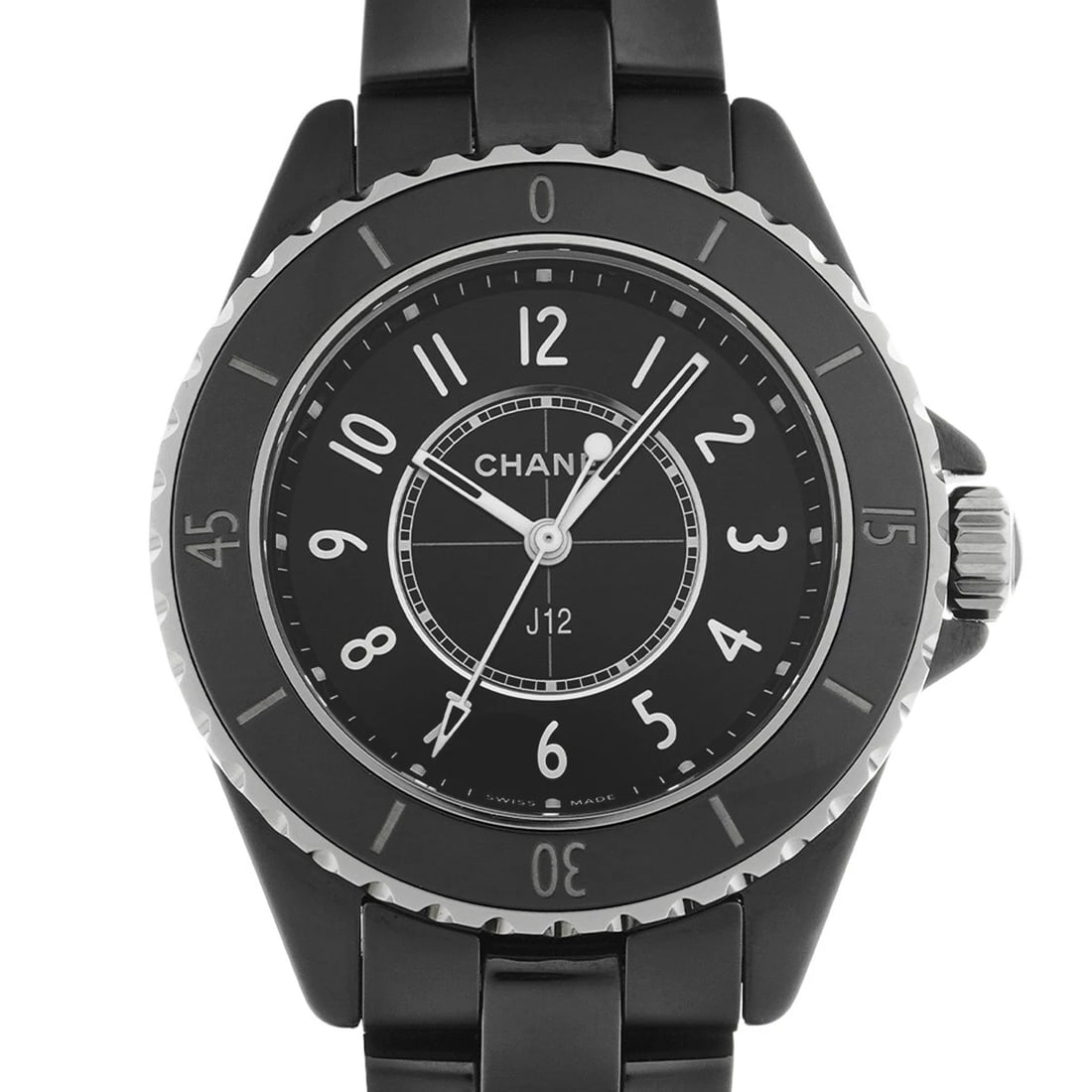 CHANEL J12 BLACK LACQUER WATCH - 4
