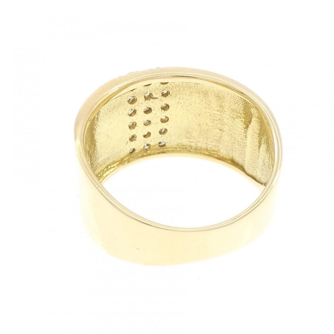 K18YG DIAMOND RING - 2