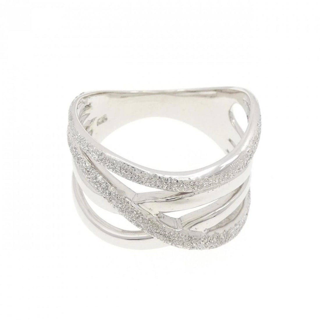 K18WG RING - 2