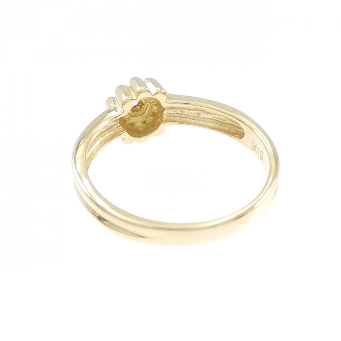 K18YG DIAMOND RING - 3
