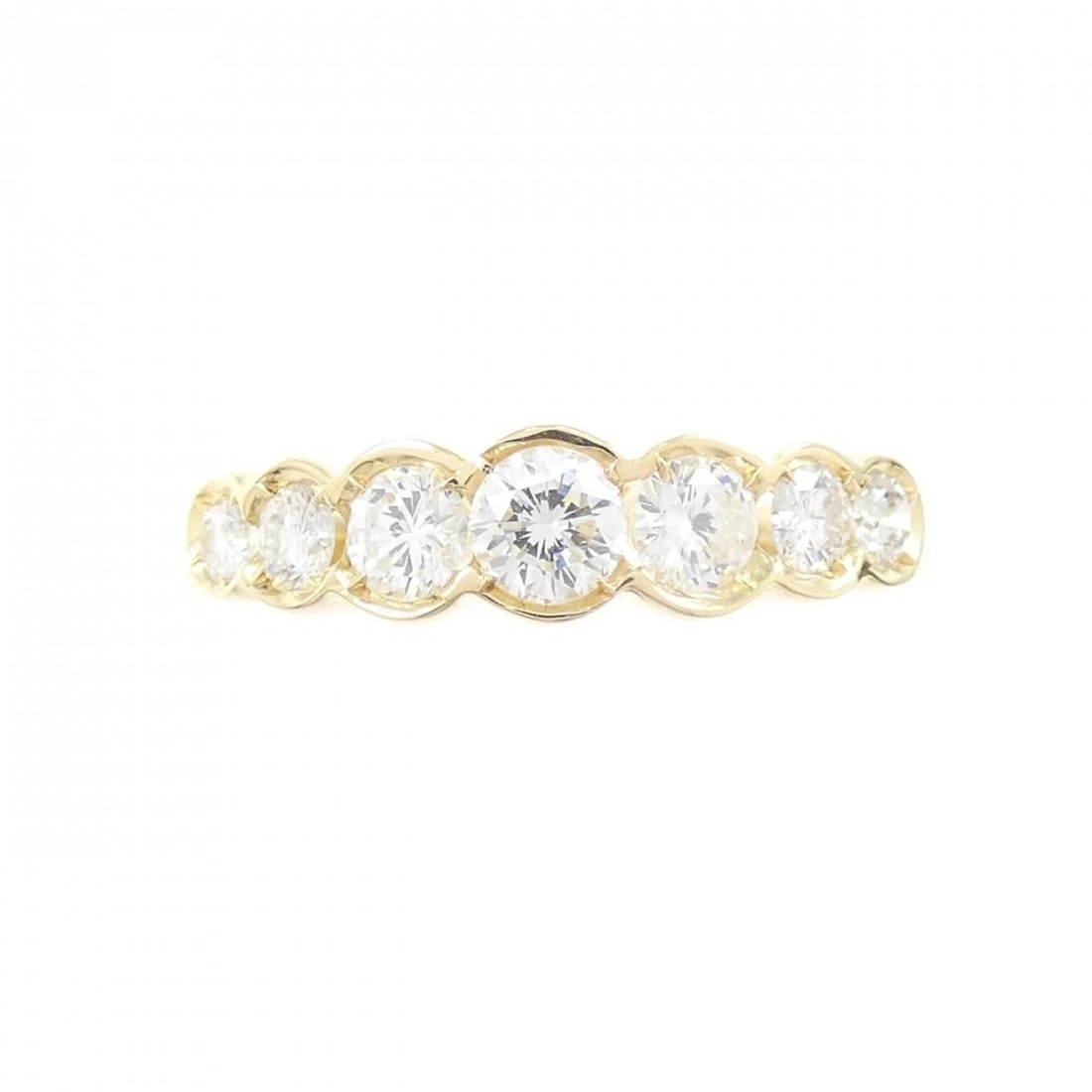 K18YG DIAMOND RING - 2