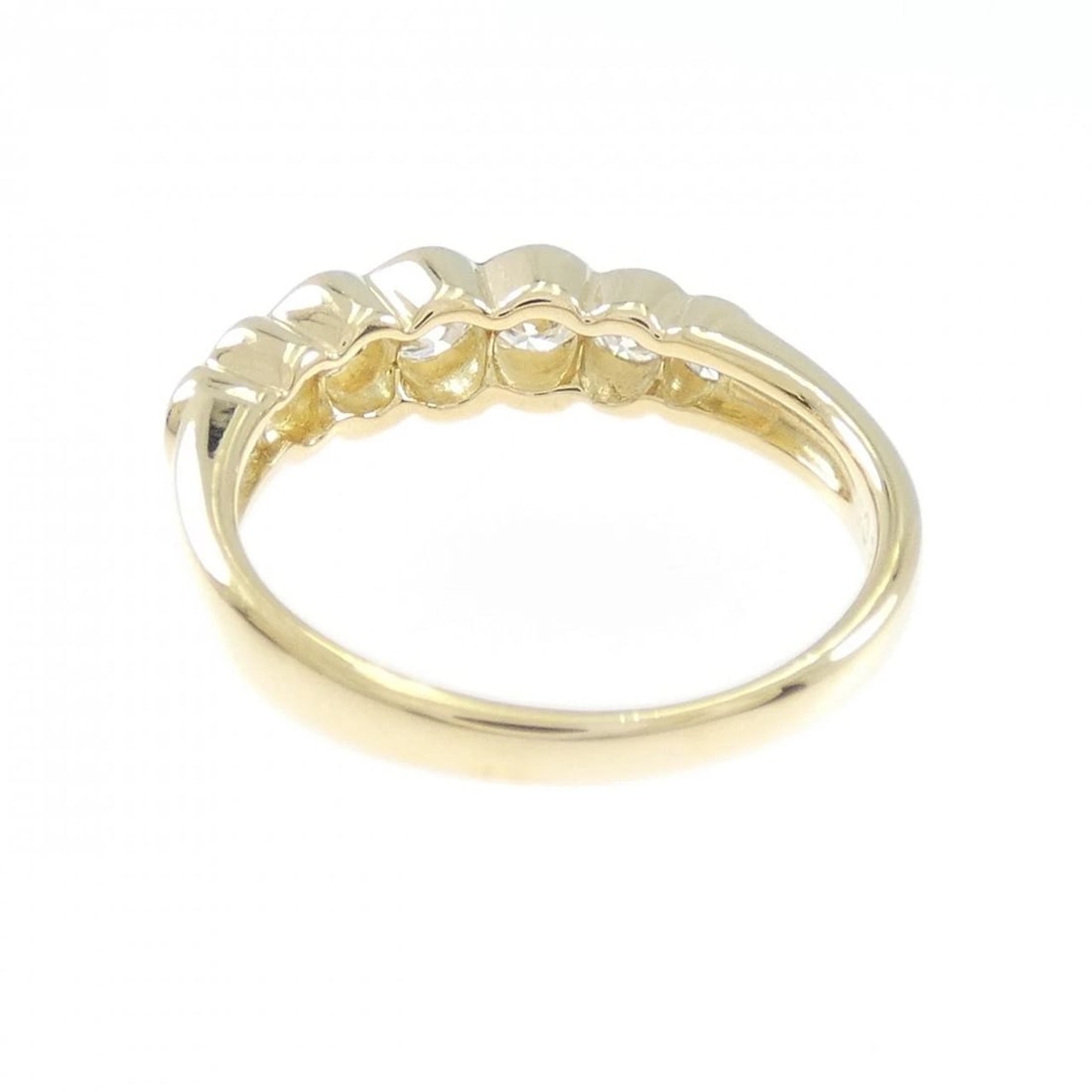 K18YG DIAMOND RING - 3