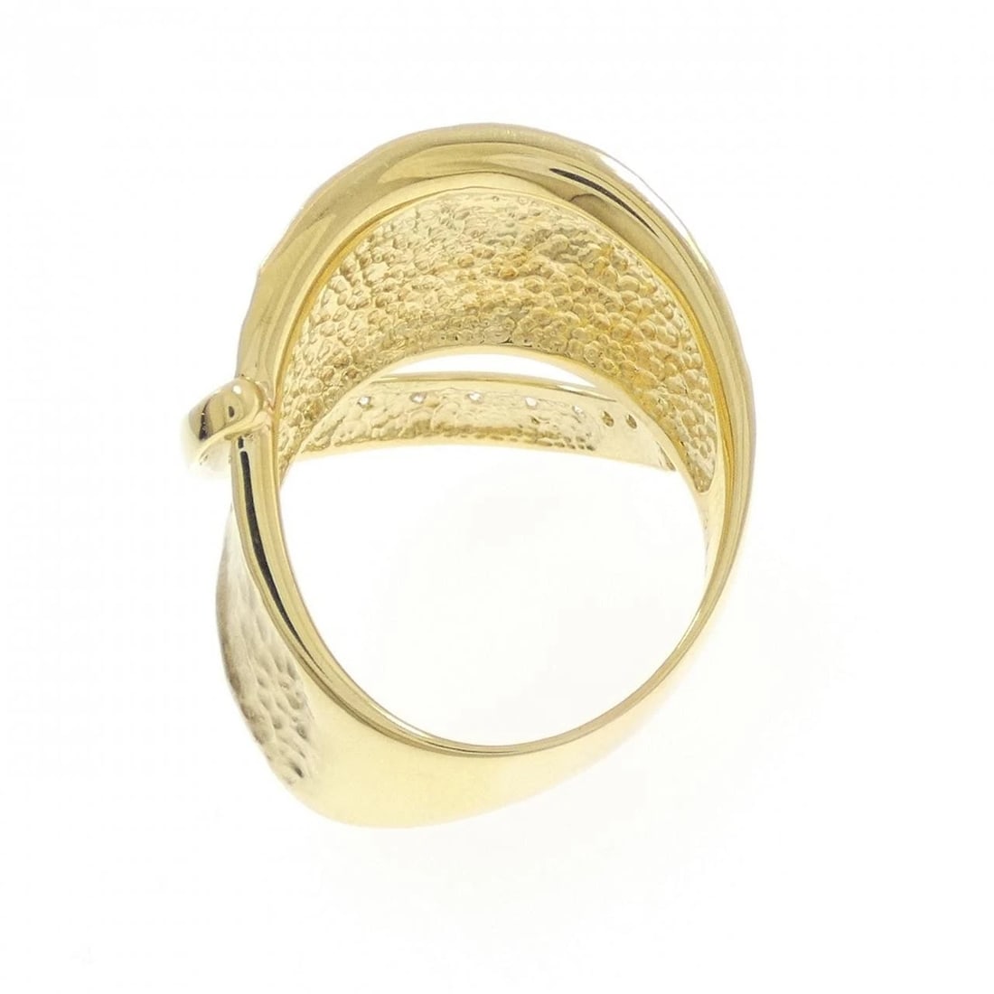 K18YG DIAMOND RING - 3