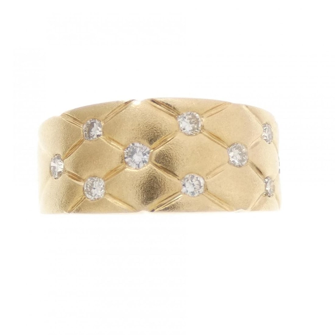 585YG DIAMOND RING - 2