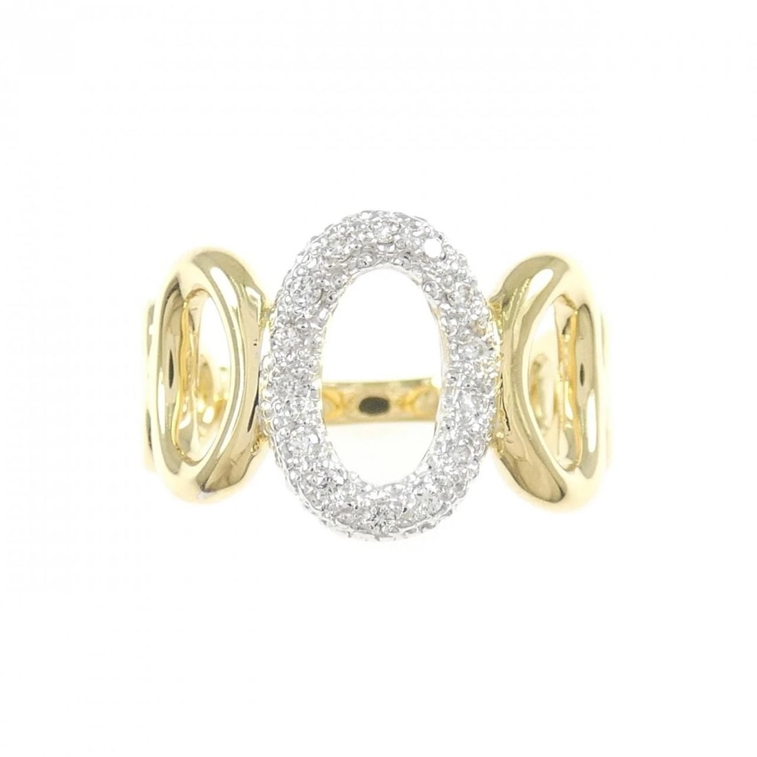 K18YG/K18WG DIAMOND RING - 2