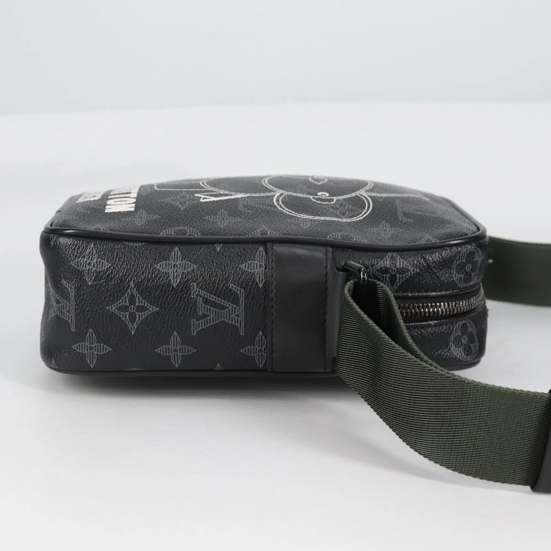LOUIS VUITTON MONOGRAM ECLIPSE DANUBEPM SHOULDER BAG - 4