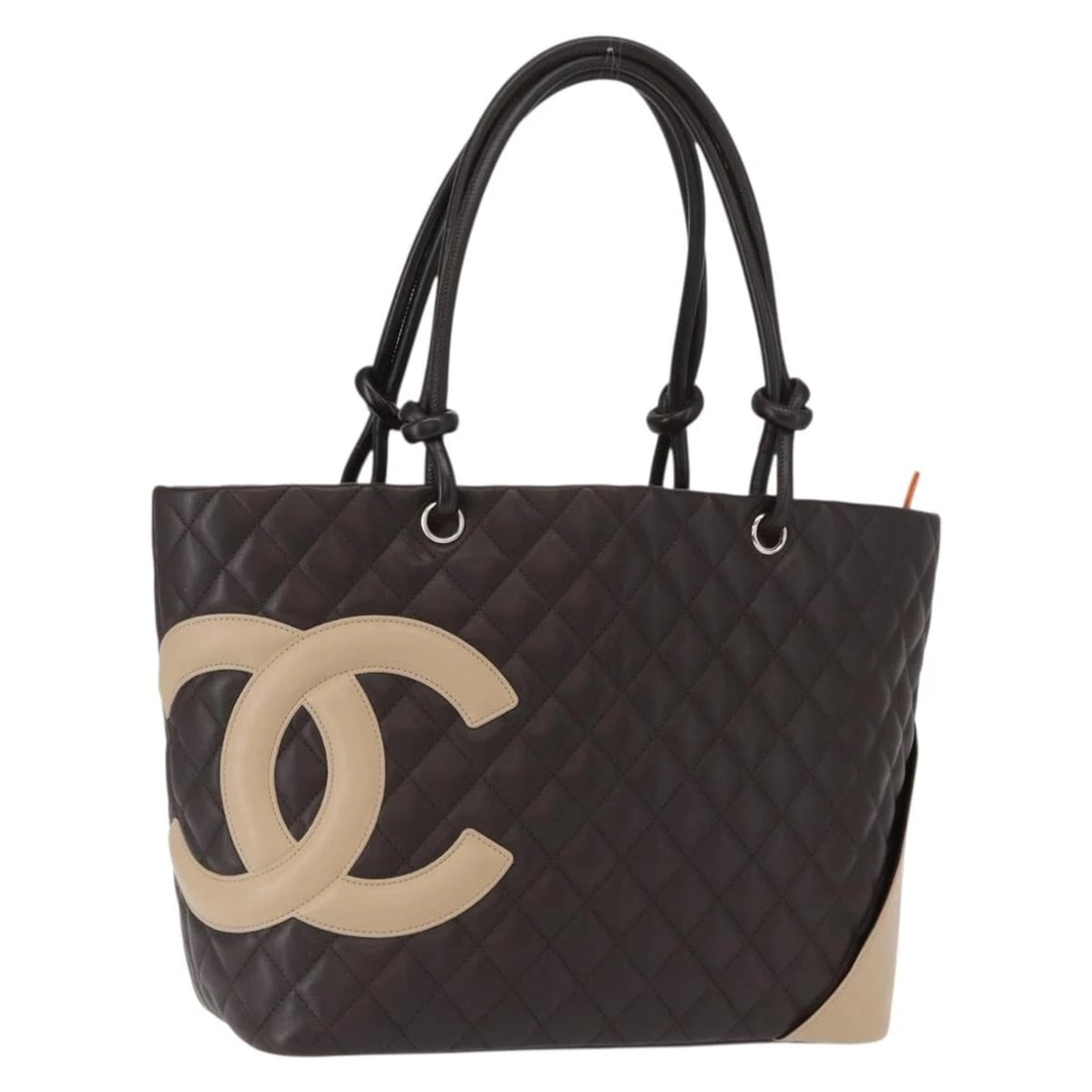 CHANEL CAMBON LINE LARGE MATELASSE BAG LEATHER (1 of 6)