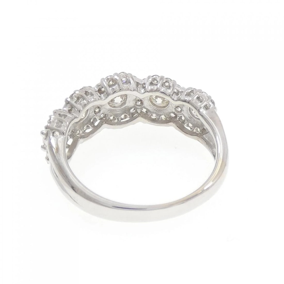 K18WG DIAMOND RING - 3