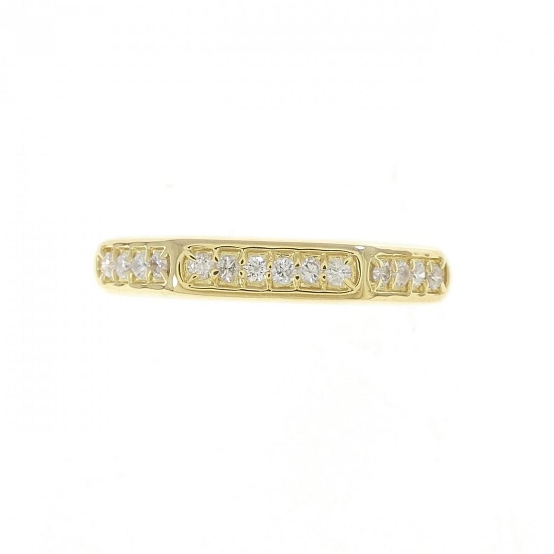 K18YG DIAMOND RING - 2