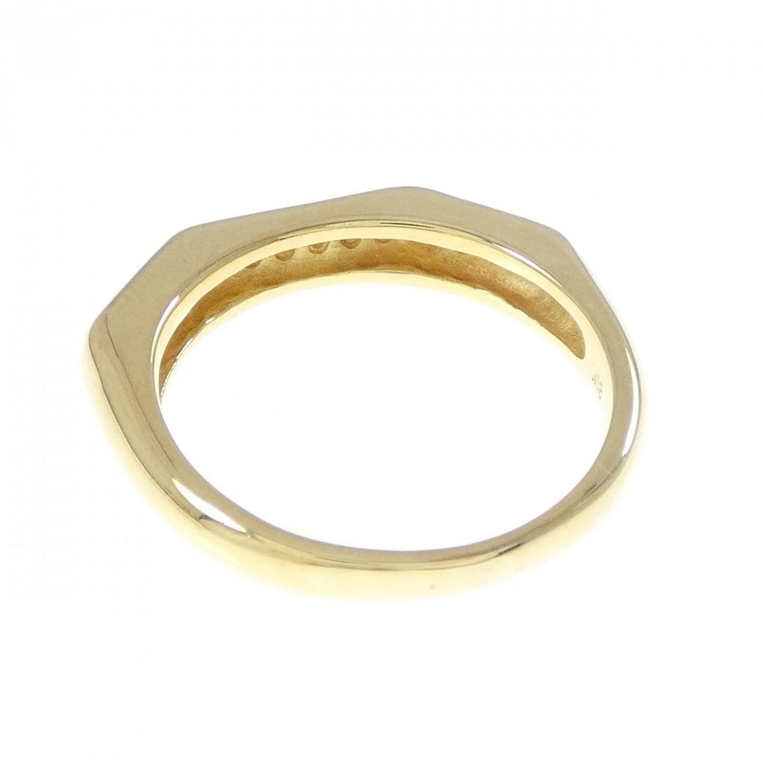 K18YG DIAMOND RING - 3