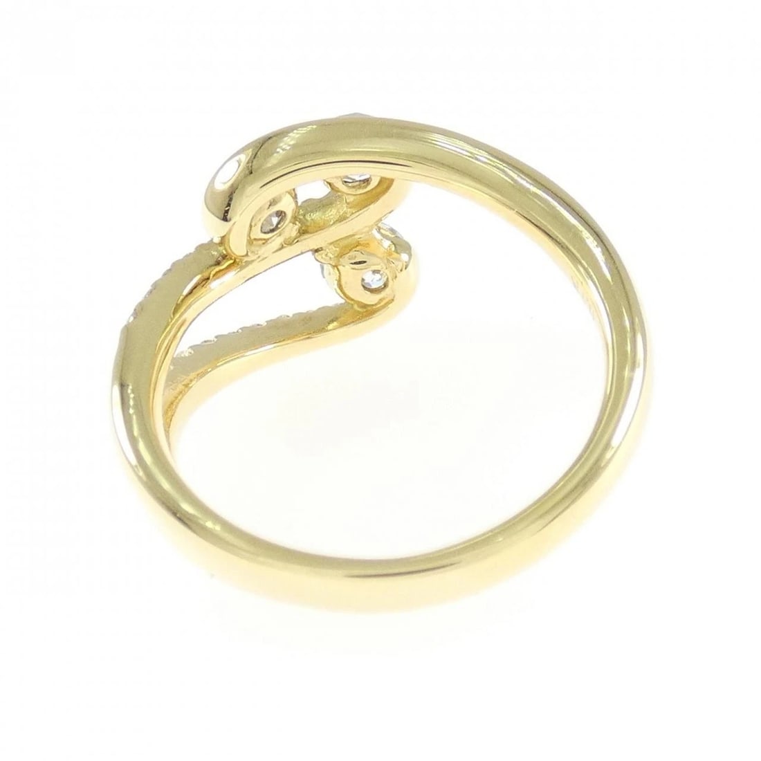 K18YG DIAMOND RING - 2