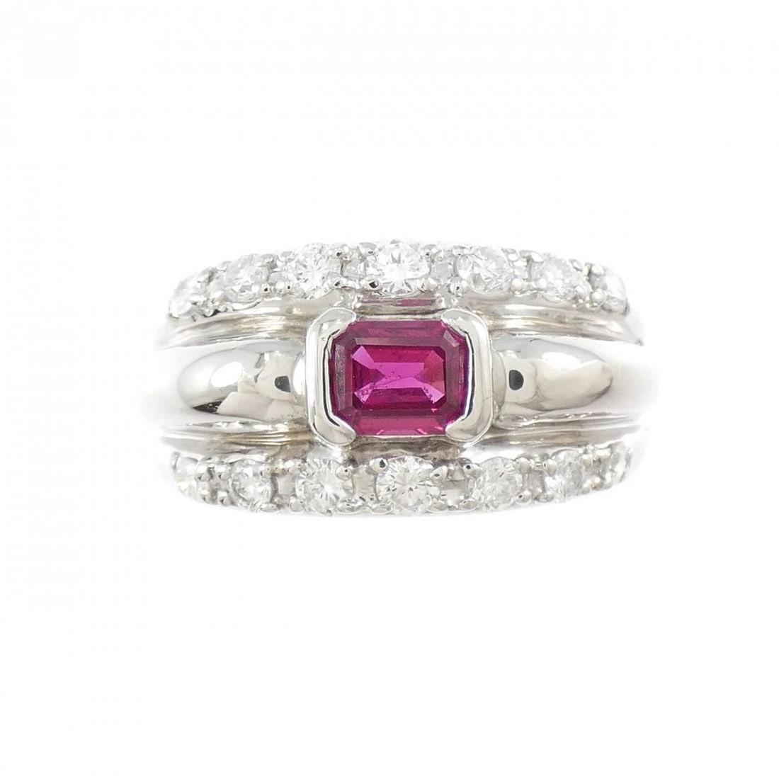 PT900 RUBY RING - 2
