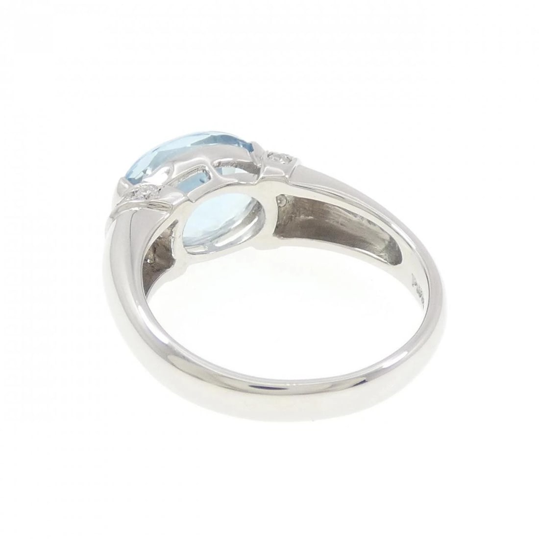 PT900 AQUAMARINE RING - 2